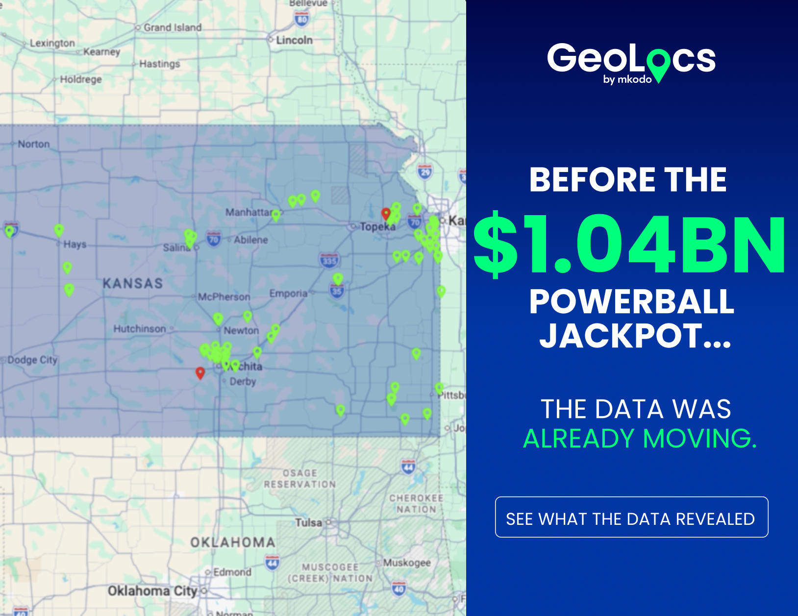 The Billion Dollar Rush: What Location Data Revealed Before the $1.04bn Powerball Draw  image
